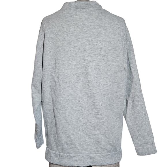 Jack Wills Cotton Blend Grey Crew Sweatshirt Size 2 Small - Picture 2 of 4